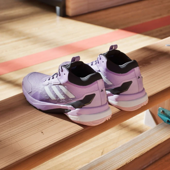 adidas Crazyflight 6 Mid power plum/zero metallic/core black (Damen)