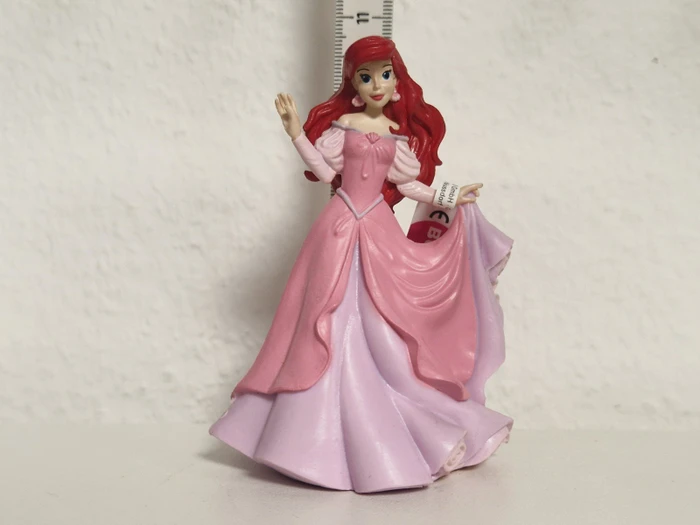 Bullyland Comic World - Prinzessinnen - Arielle im rosa Kleid
