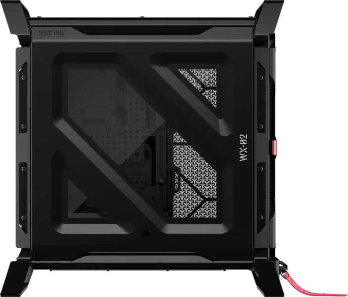 Corsair Warthog WX-02 Black, Glasfenster
