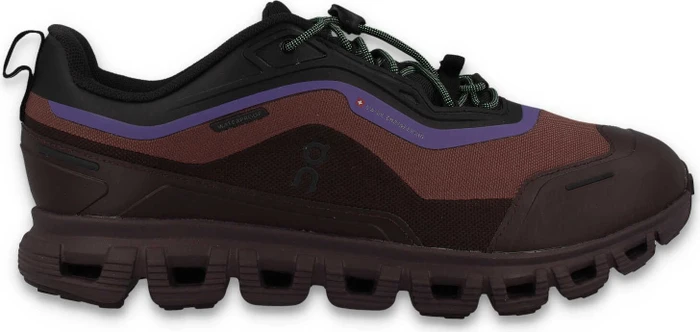 On Cloud 6 Geo Waterproof black/tyrian (Herren)