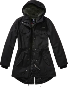 Brandit Marsh Lake Mantel schwarz (Damen)