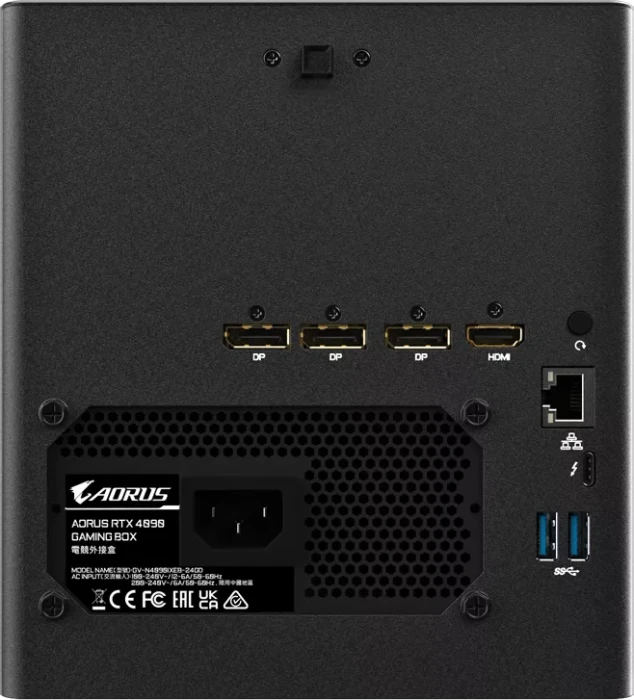 GIGABYTE AORUS Gaming Box, GeForce RTX 4090