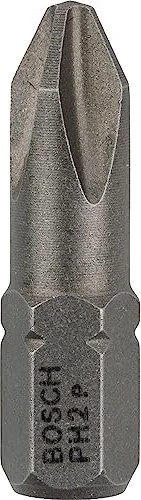 Bosch Professional Extra Hart Kreuzschlitz Bit 1/4", PH2x25mm, 25 Stück