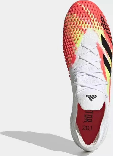 adidas Predator Mutator 20.1 FG cloud white/core black/pop (Herren)