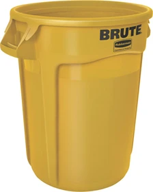 Rubbermaid Brute 121l gelb