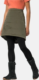 Jack Wolfskin Alpenglühen Skirt Rock kurz dusty olive (Damen)