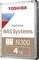 Toshiba N300 NAS Systems 4TB, 24/7, 512e / 3.5" / SATA 6Gb/s, retail Vorschaubild