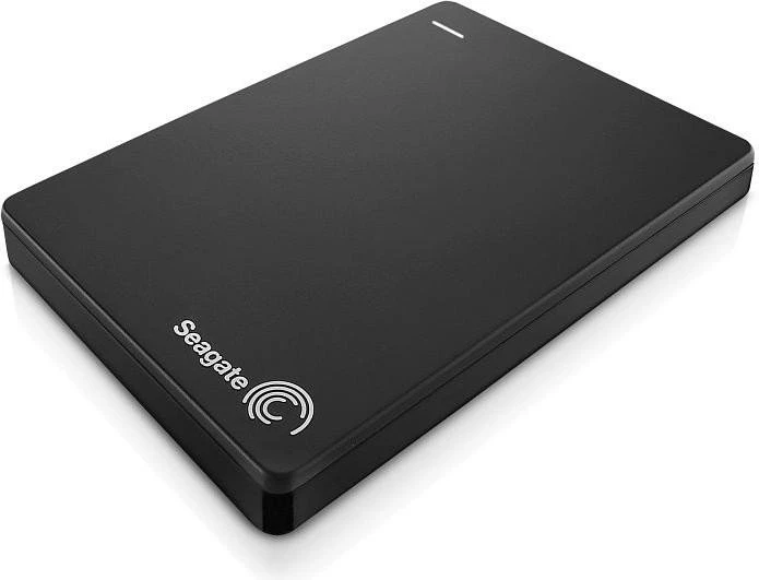 Seagate Backup Plus Slim Portable, schwarz, 2TB, USB 3.0 Micro-B