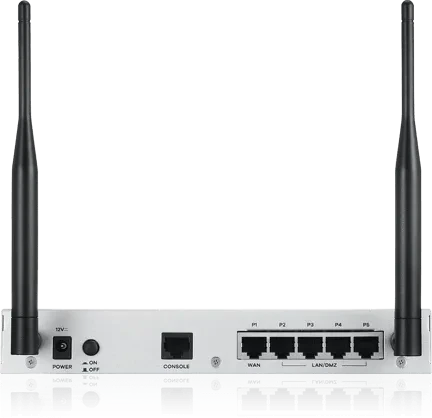 Zyxel ZyWALL USG FLEX 100AX Firewall, 5x RJ-45
