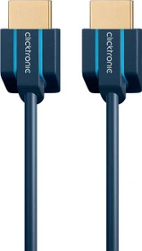 Clicktronic Ultraslim High Speed mit Ethernet HDMI 1.4 Kabel, 3m