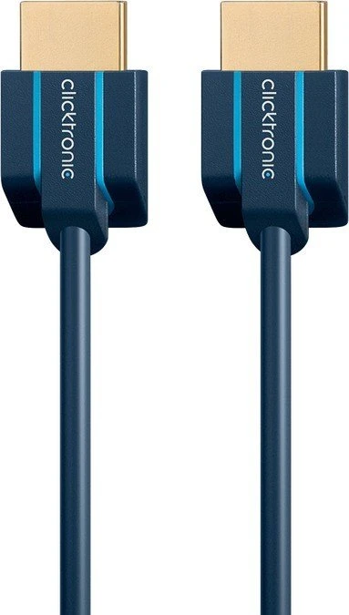 Clicktronic Ultraslim High Speed mit Ethernet HDMI 1.4 Kabel, 3m