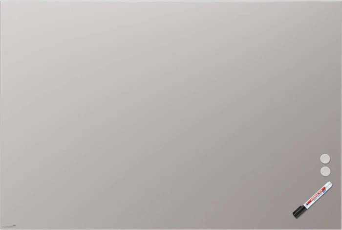 Legamaster Matte Glasboard, warmgrau, 150x100cm (7-104963)