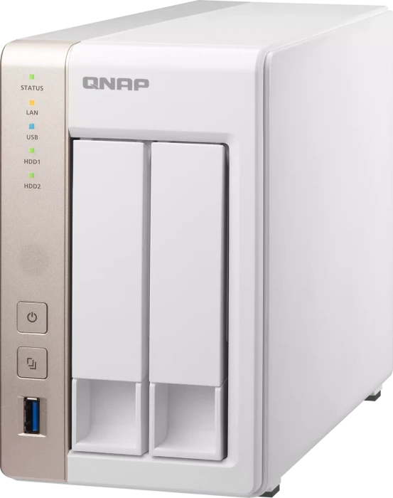 QNAP Turbo Station TS-251 12TB, 2GB RAM, 2x RJ-45 1000Base-T, 2x USB-A 3.0