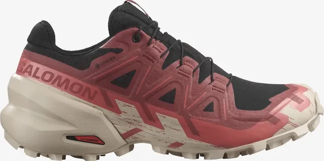 Salomon Speedcross 6 Gore-Tex black/cow hide/faded rose (Damen)