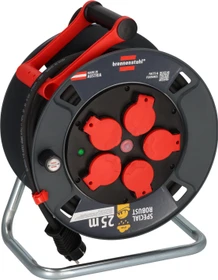 Brennenstuhl Professional ST 300 Kabeltrommel, Schuko auf 5x Schuko, 25m, IP44, H07RN-F 3G2,5