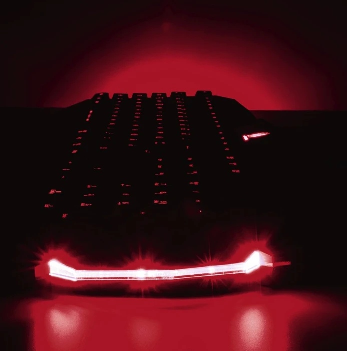 Hama uRage Illuminated Gaming Tastatur, USB, DE