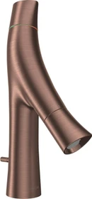 Hansgrohe Axor Starck Organic 80 Waschbeckenarmatur mit Ablauffernbedienung brushed red gold