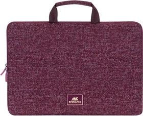 RivaCase 7913 Laptop Sleeve mit Griffen 13.3" burgunderrot
