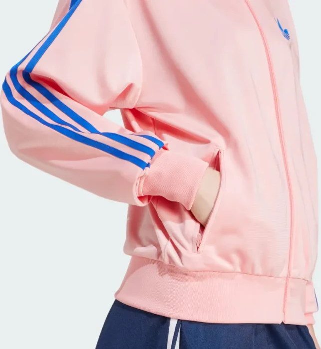 adidas Adicolor Classics Loose Firebird Originals Trainingsjacke semi pink spark/blue (Damen)