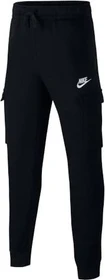 Nike B NSW Club Cargo Trainingshose lang schwarz/weiß (Junior)