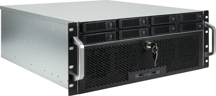 Inter-Tech IPC 4U-4708, grau, 4HE, ATX