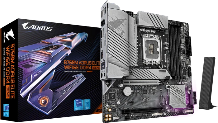 GIGABYTE B760M AORUS Elite WIFI6E DDR4 GEN5 (Intel 1700)