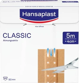 Hansaplast Classic,  4cm x 5m,     1 Stück