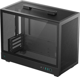 DeepCool CH160 Plus, schwarz, Glasfenster (R-CH160-BKNGM0-G)