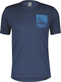 Scott Gravel 20 Trikot kurzarm midnight blue/storm blue (Herren)
