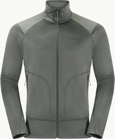 Jack Wolfskin Kammweg FZ Funktionsjacke gecko green (Herren)