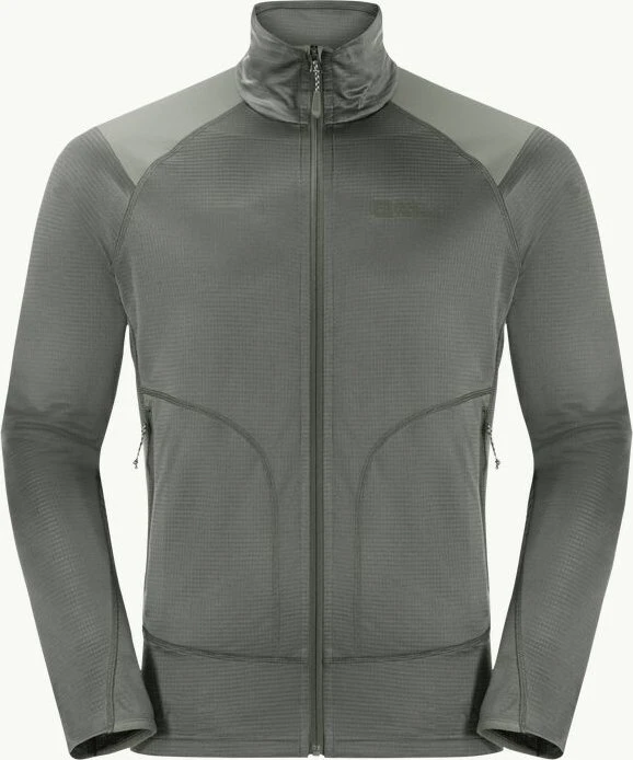 Jack Wolfskin Kammweg FZ Funktionsjacke gecko green (Herren)
