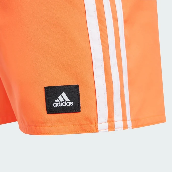 adidas 3-Streifen Badeshorts app solar red/white (Junior)