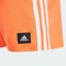 adidas 3-Streifen Badeshorts app solar red/white (Junior) Vorschaubild