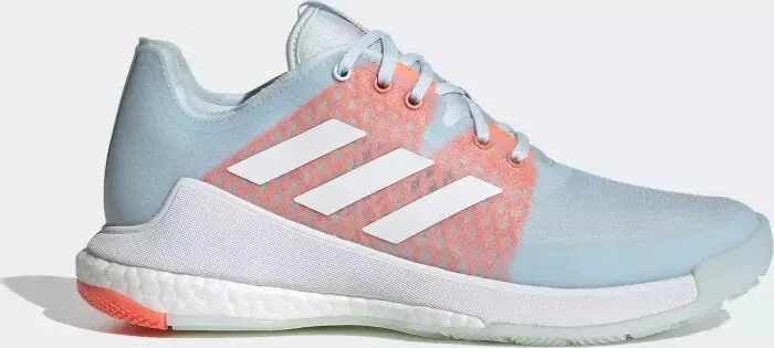 adidas Crazyflight sky tint/cloud white/signal coral (Damen)