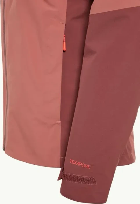 Jack Wolfskin Eagle Peak 2L Funktionsjacke mineral red (Damen)