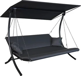 Angerer Swing Zip Hollywoodschaukel anthrazit