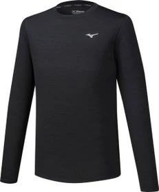 Mizuno Impulse Core Laufshirt langarm schwarz (Herren)