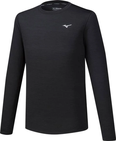 Mizuno Impulse Core Laufshirt langarm schwarz (Herren)