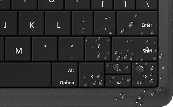 Microsoft Universal Foldable Keyboard schwarz, Bluetooth