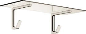 Hansgrohe AXOR Universal Softsquare Badetuchablage polished brass