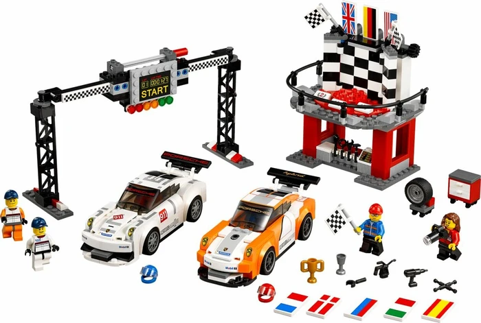 LEGO Speed Champions - Porsche 911 GT Ziellinie