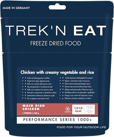 Trek'n Eat Huhn mit Sahnegemüse und Reis PS1000+ 1011kcal