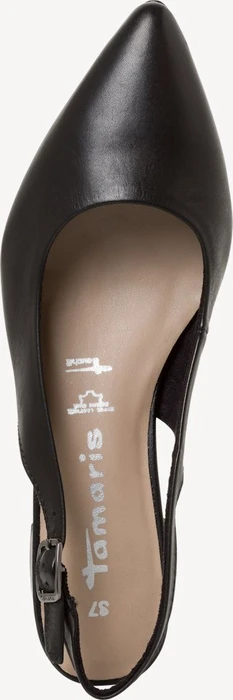 Tamaris Leder Slingpumps schwarz (Damen)