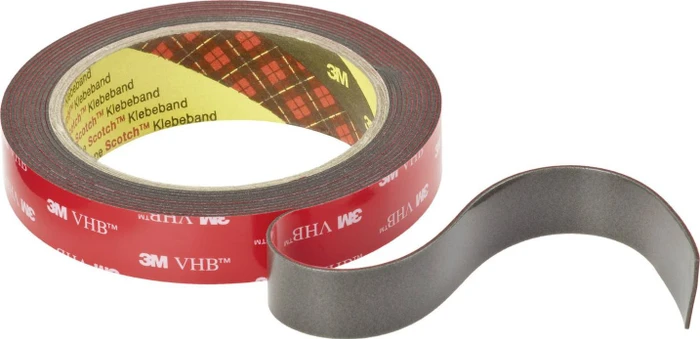 3M VHB 4611F Dunkelgrau, Klebeband, 19mm/3m (4611193)