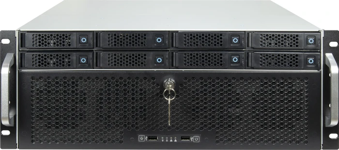 Inter-Tech IPC 4U-4708, grau, 4HE, ATX