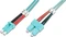 Digitus LWL Duplex Kabel, OM3, 2x LC Stecker/2x SC Stecker, 5m, türkis Vorschaubild