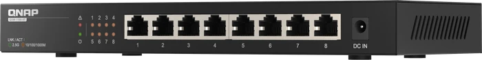 QNAP QSW-1100 Desktop 2.5G Switch, 8x RJ-45