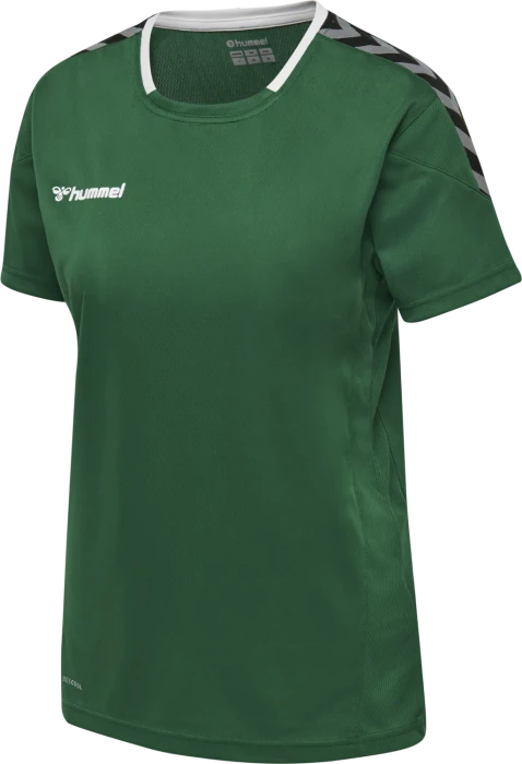 hummel Authentic Poly Jersey Funktionsshirt kurzarm evergreen (Damen)