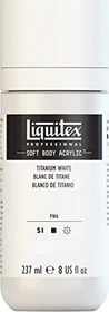 Liquitex Professional Soft Body Acrylic titanium white, 237ml