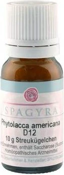 Spagyra Phytolacca Americana D12 Globuli, 10g